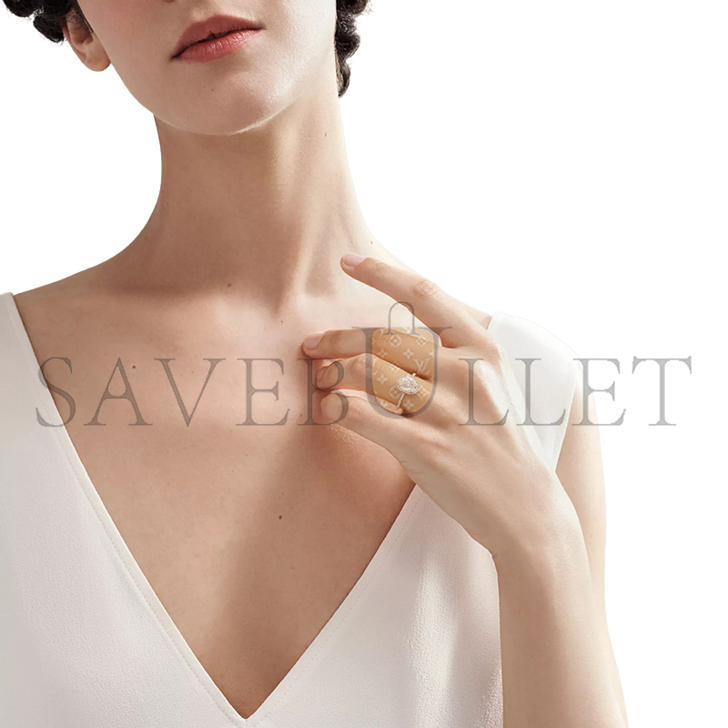 TIFFANY SOLESTE OVAL HALO ENGAGEMENT RING 44819296